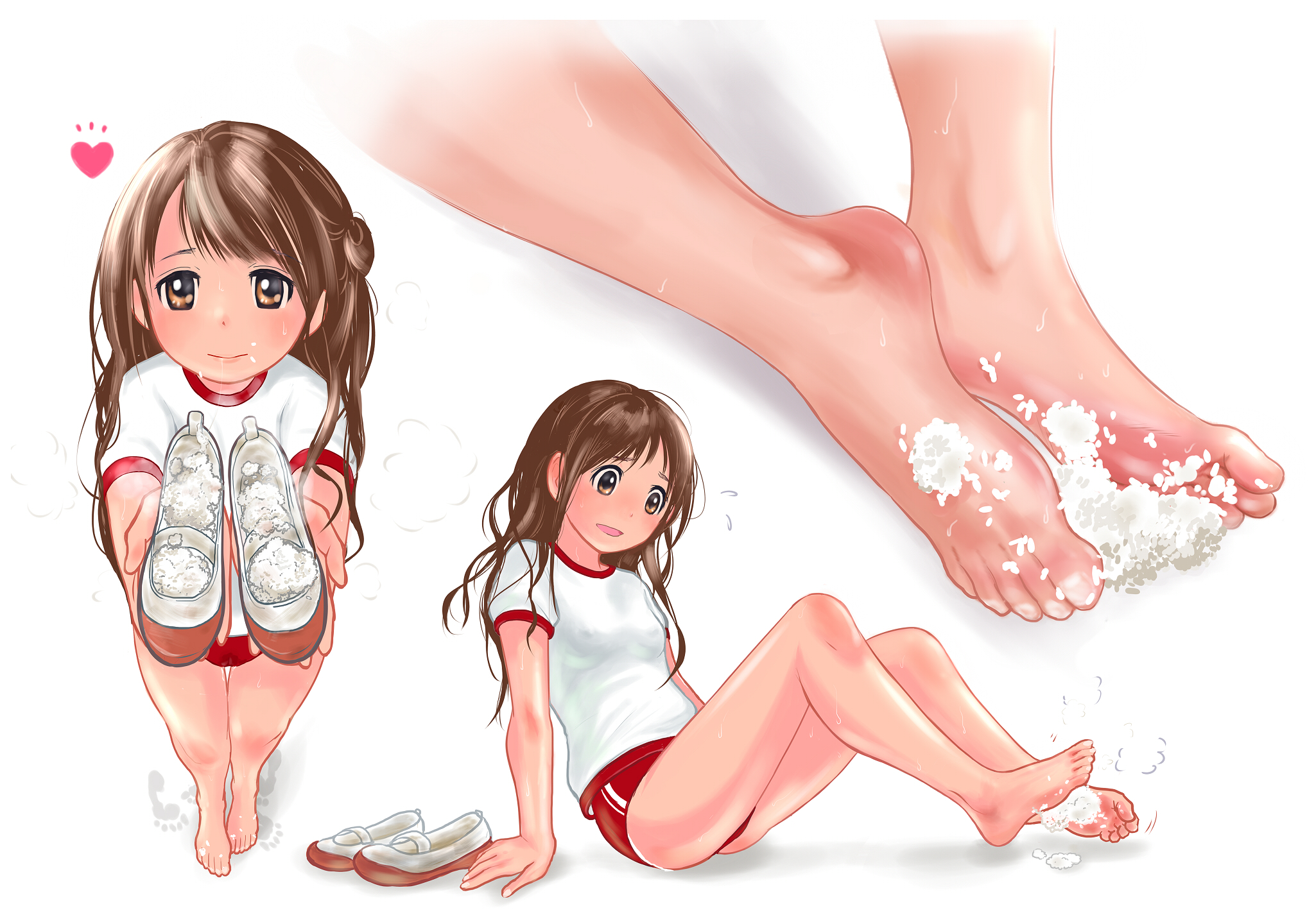 Foot smelling japanese
