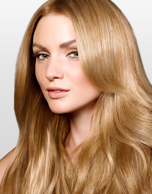 New Hairstyle 2014 Medium Golden Blonde Hair Dye Images