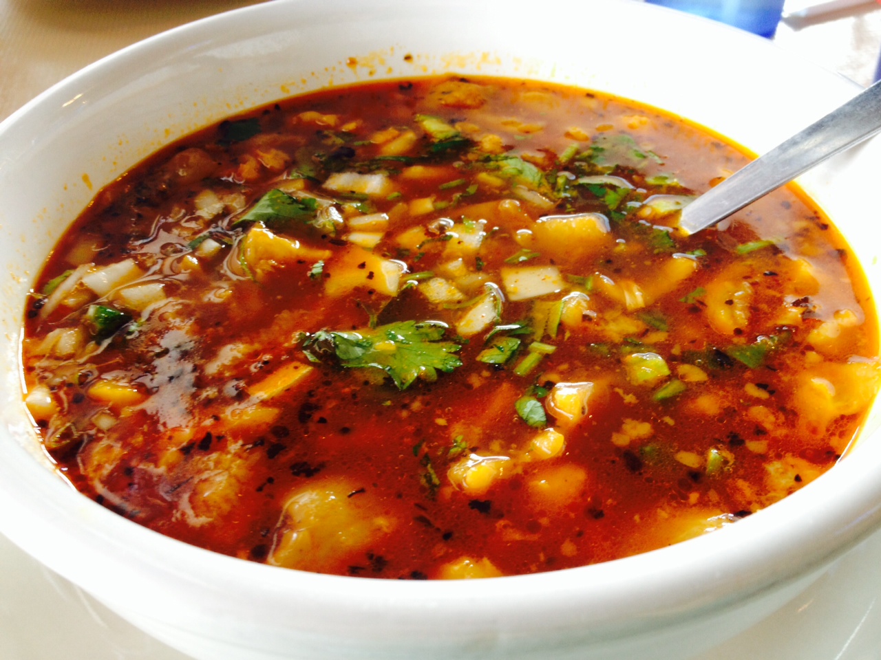 Let's talk about the Mexican soup Menudo Some call it the Mexican hang...
