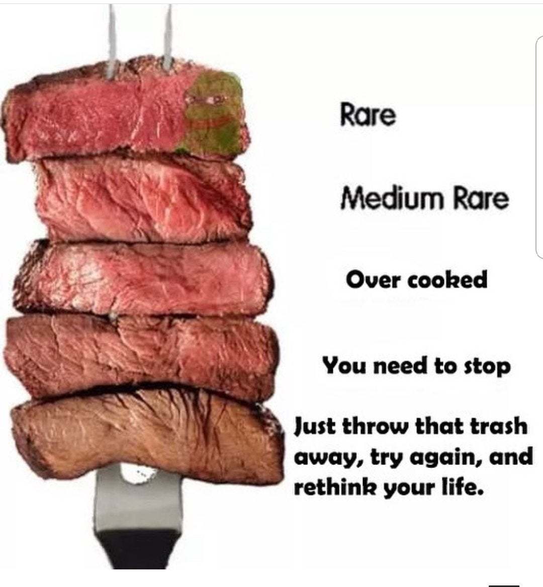 One reason I don't go to high end steak restaurants. 