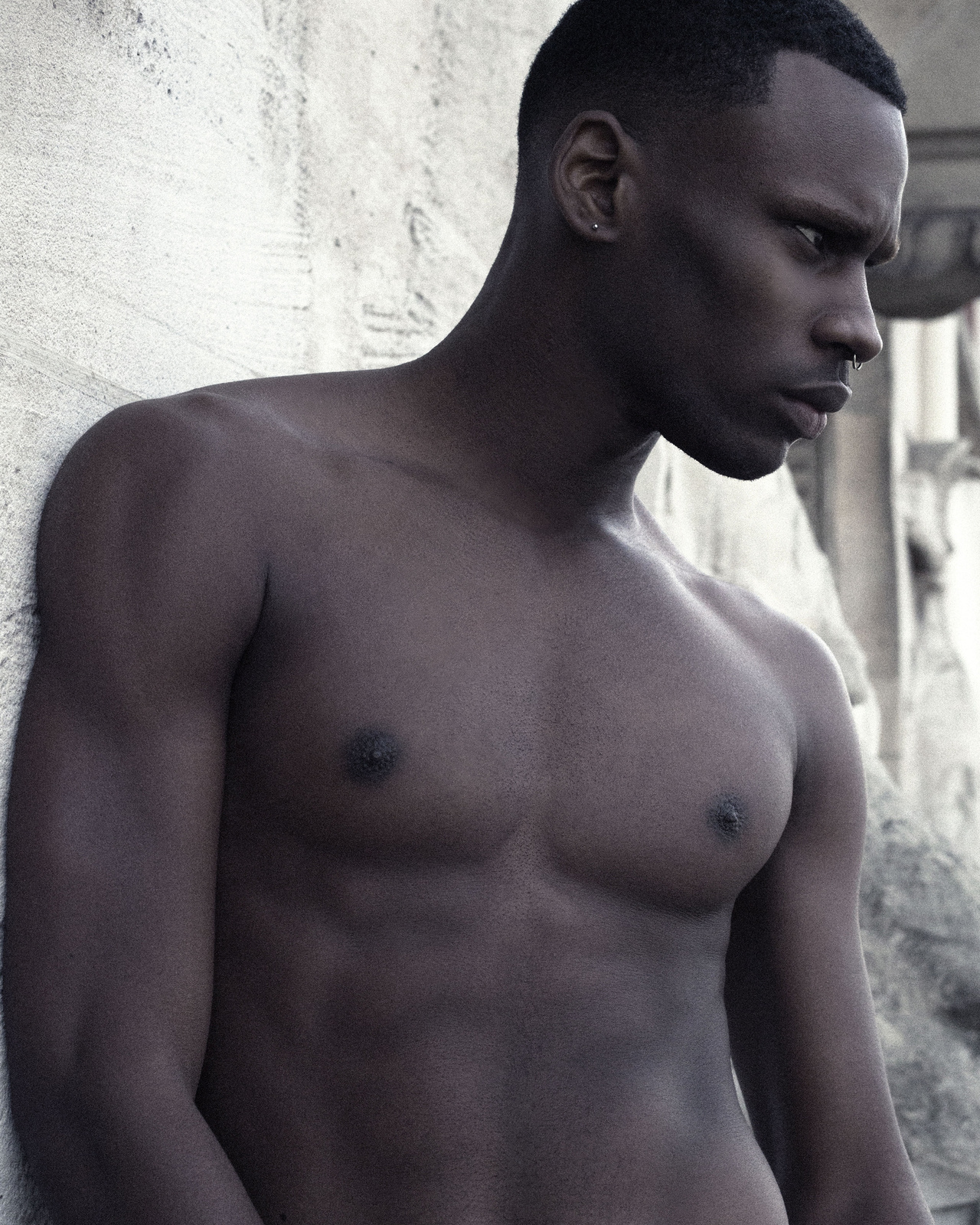 Amateur black male model 12