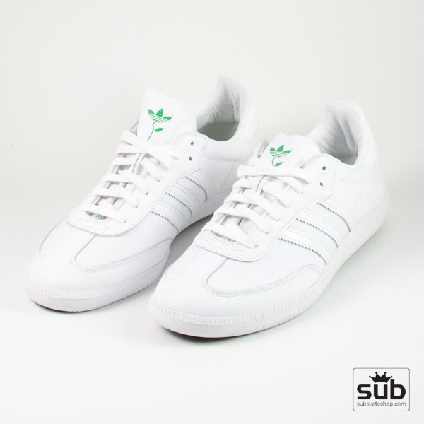adidas all white samba