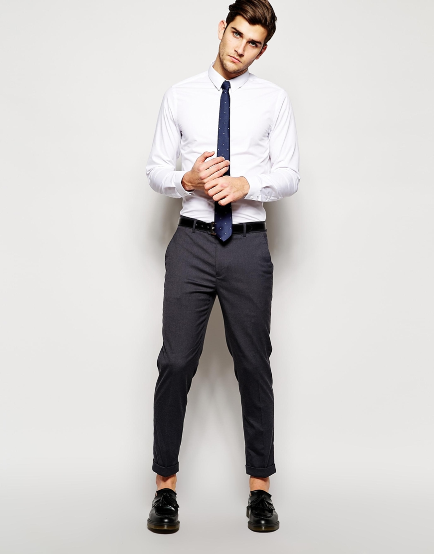Мужские классические брюки и рубашка