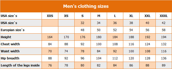 8 размер одежды