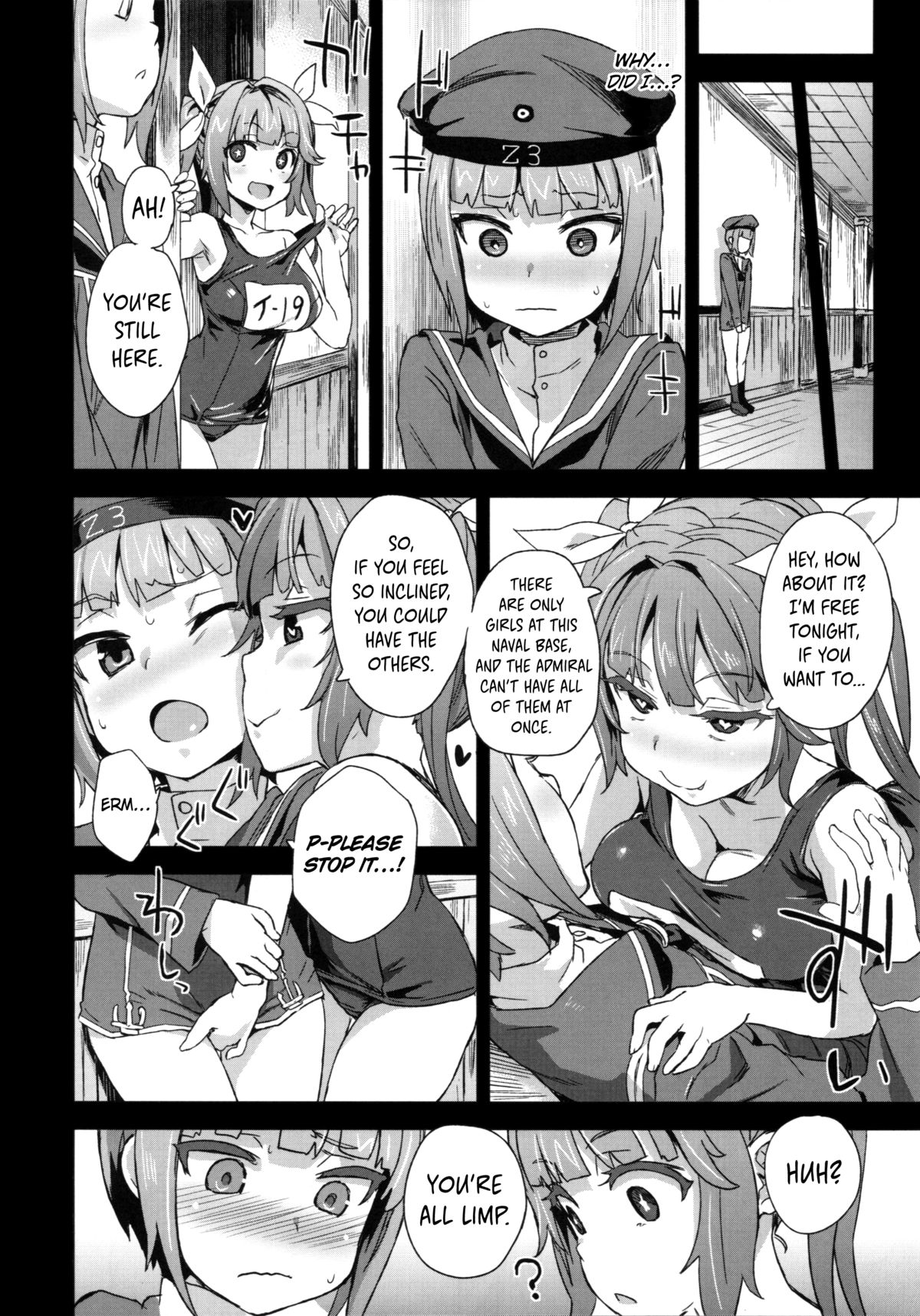Reminder that the greatest Kantai Collection doujin of all time was about t...