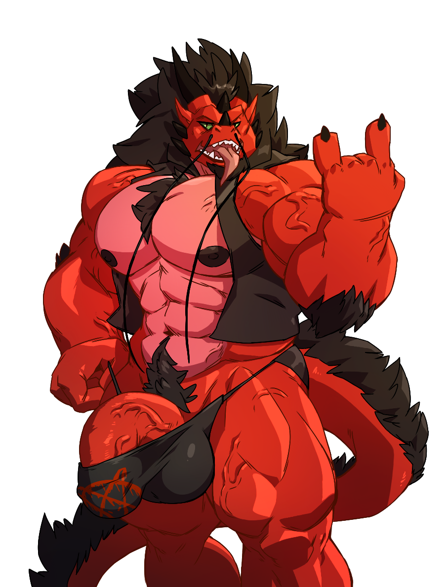 Dragon furry muscle Master Roshi
