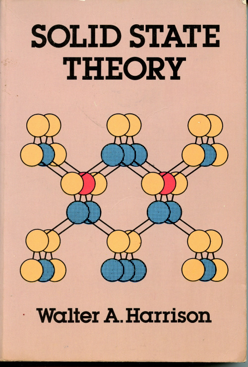 А Харрисон психолог. Textbook on physics and Chemistry of Solid State. Known Solid State Theories. State theory