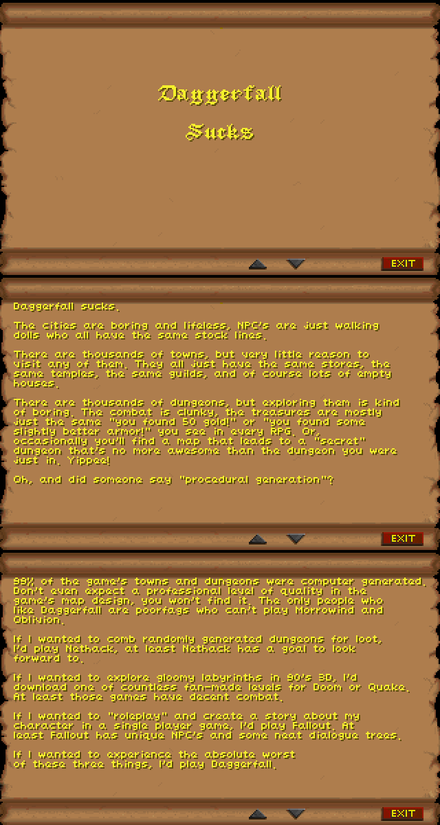 daggerfall unity console commands