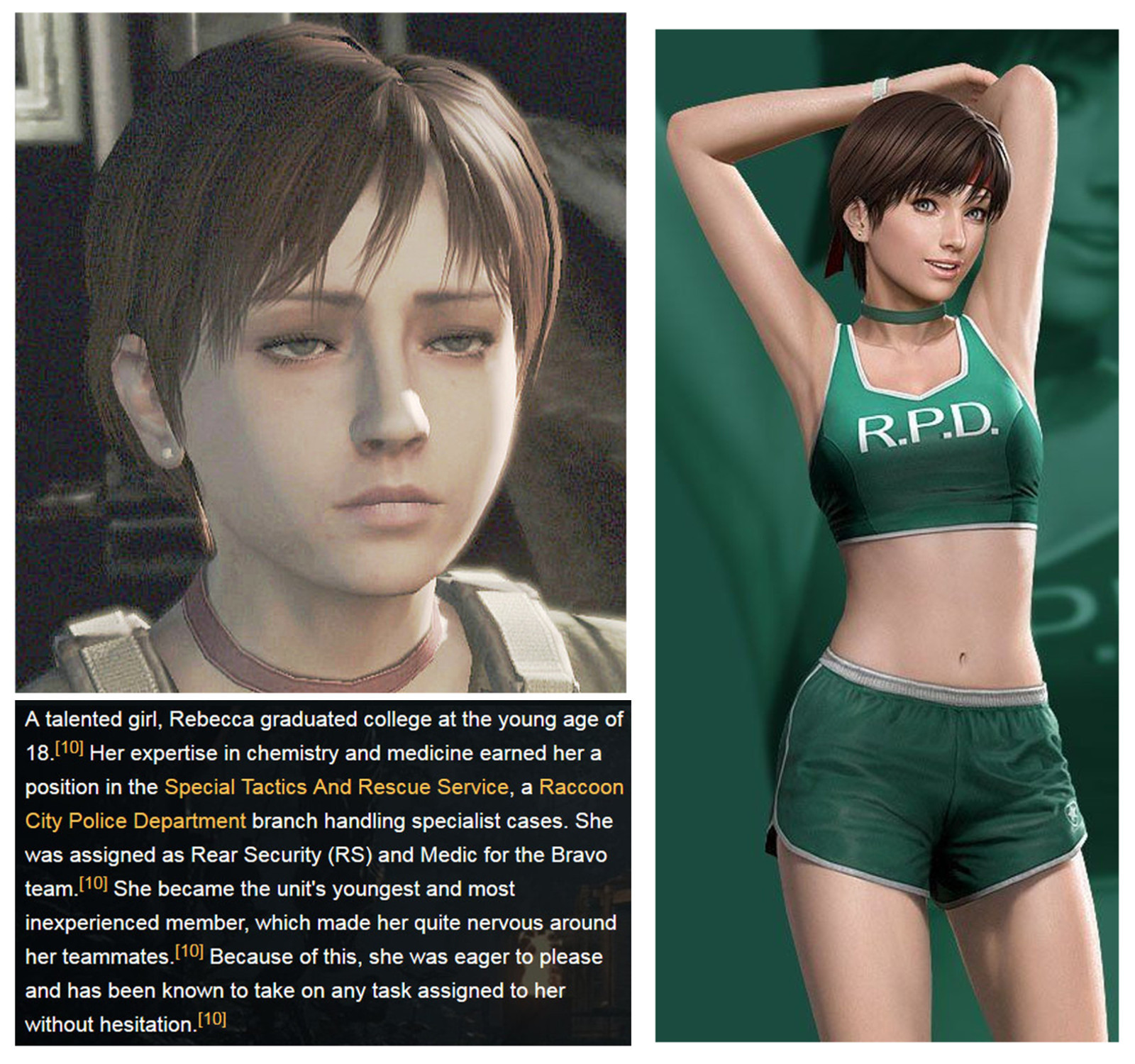 Chambers actress rebecca Resident Evil: