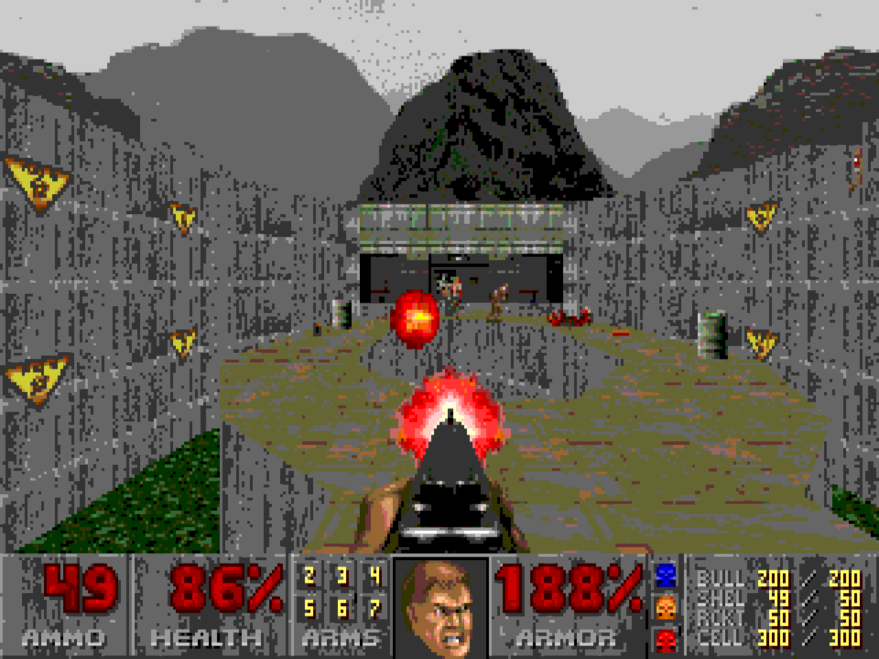 Дум 1993. Doom 1993 MS dos. Gaming game id detail