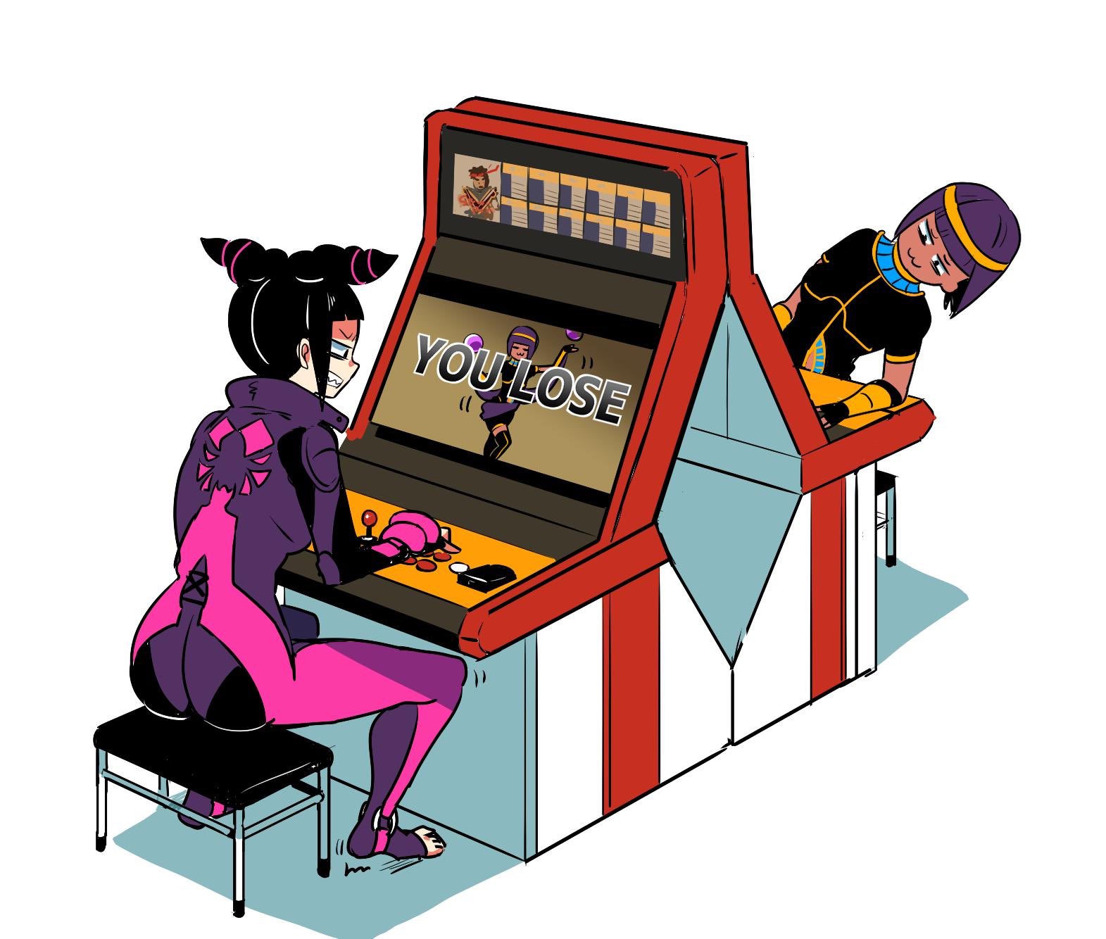 Rule 34 n. Аркада Arcade арт. Eliminator Arcade artwork. Sexp Arcade Art.