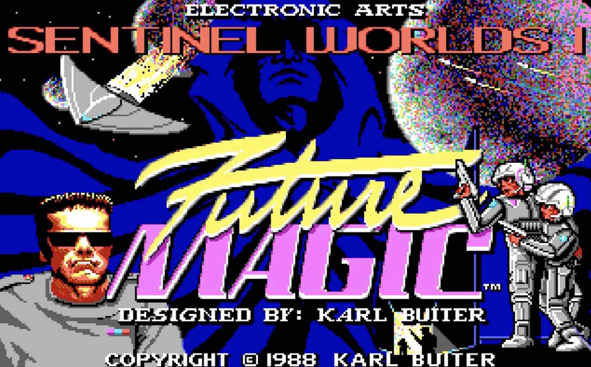 Future magic. Sentinel Worlds i: Future Magic. Magic title.