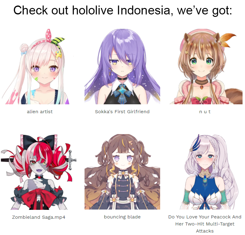 Post funny hololive memes quick before thread dies.